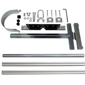 10% OFF bundle! Easily upgrade G777 to 24″ Alaskan Mill. Includes end bracket, clamp, nose-end clamp, bosses & hardware + set of 24″ handle and rail sets.