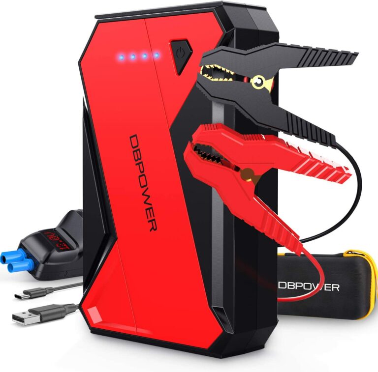 An image of the Granberg international portable power source in red and black color.